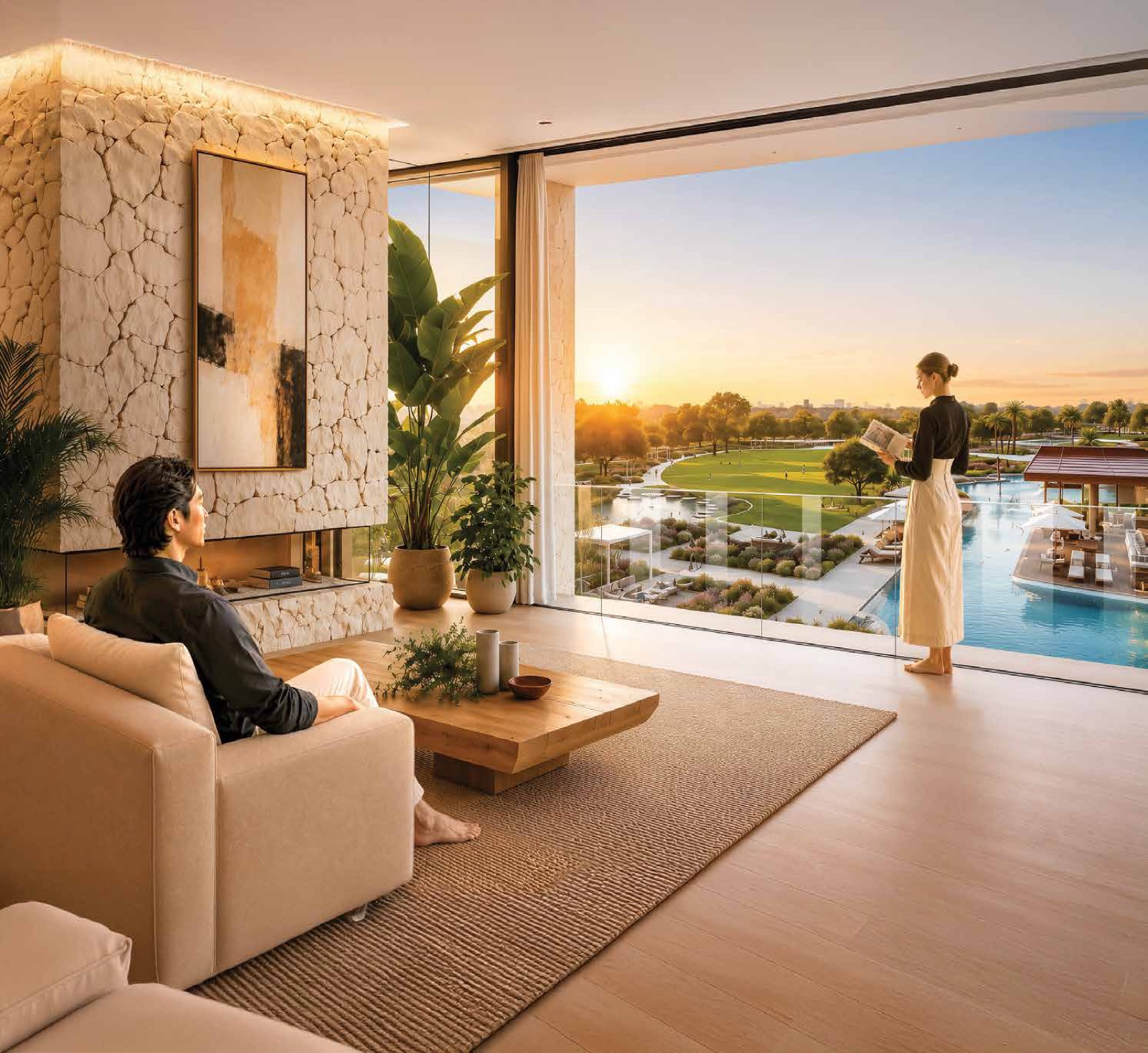 Gaur Chrysalis 2.0 — peacock clubhouse & lifestyle render (artist's impression)